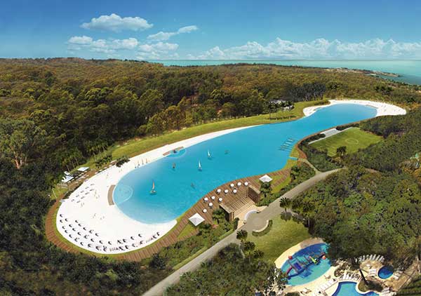 crystal lagoons and chilean national football team debut in punta