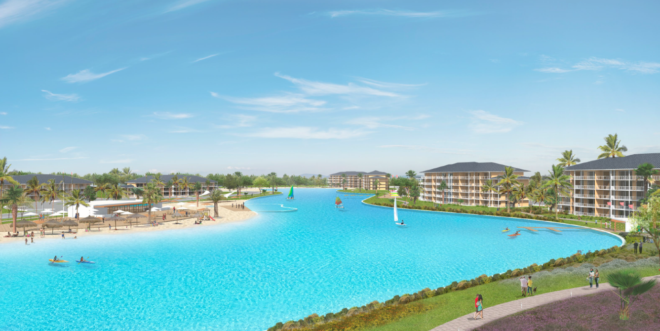 Blue Development Lagoon (Medium)