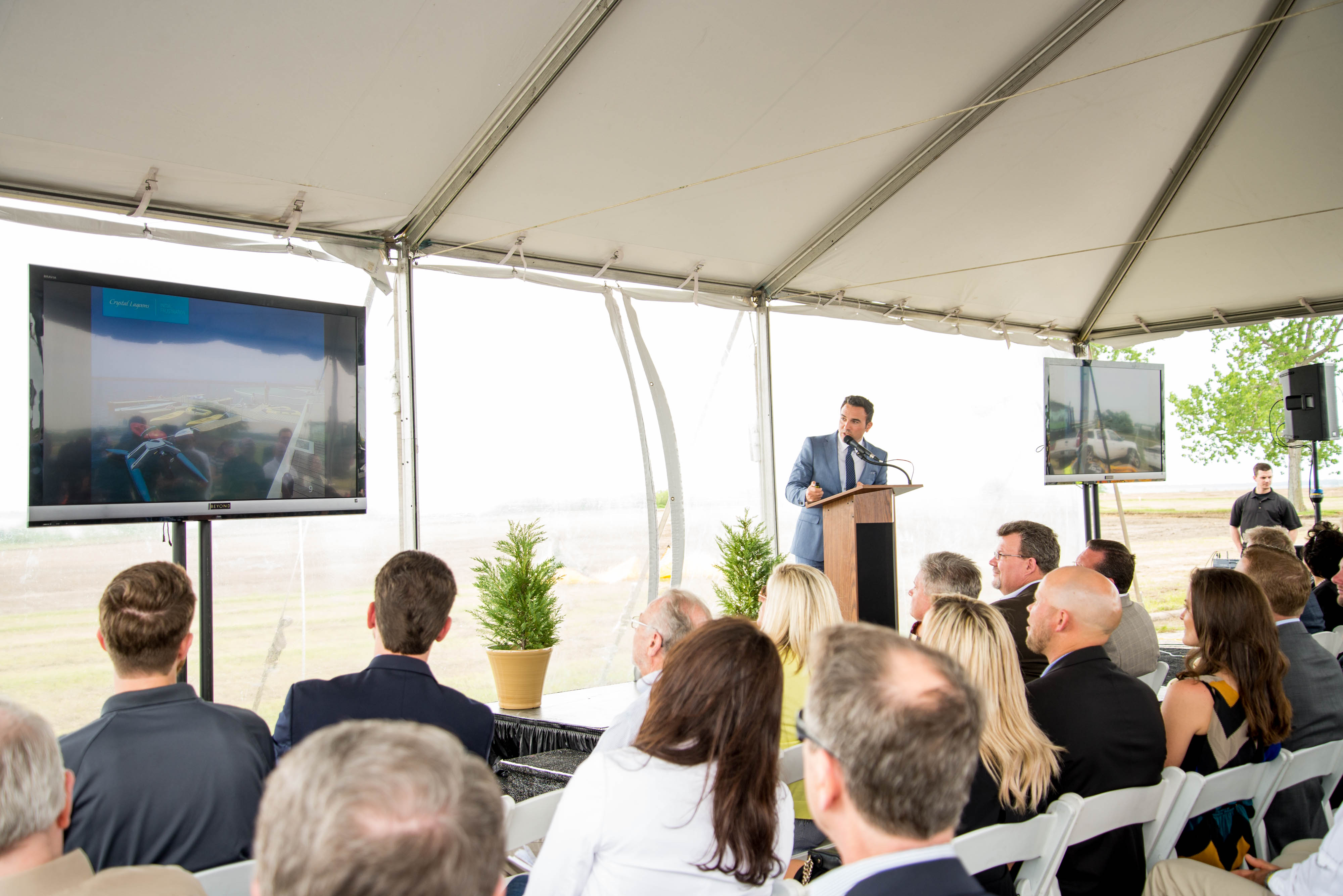 Uri Man Bayside Groundbreaking